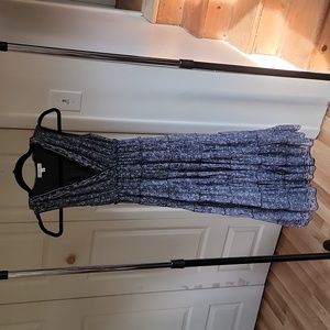 Max Studio Floral Sheer dress